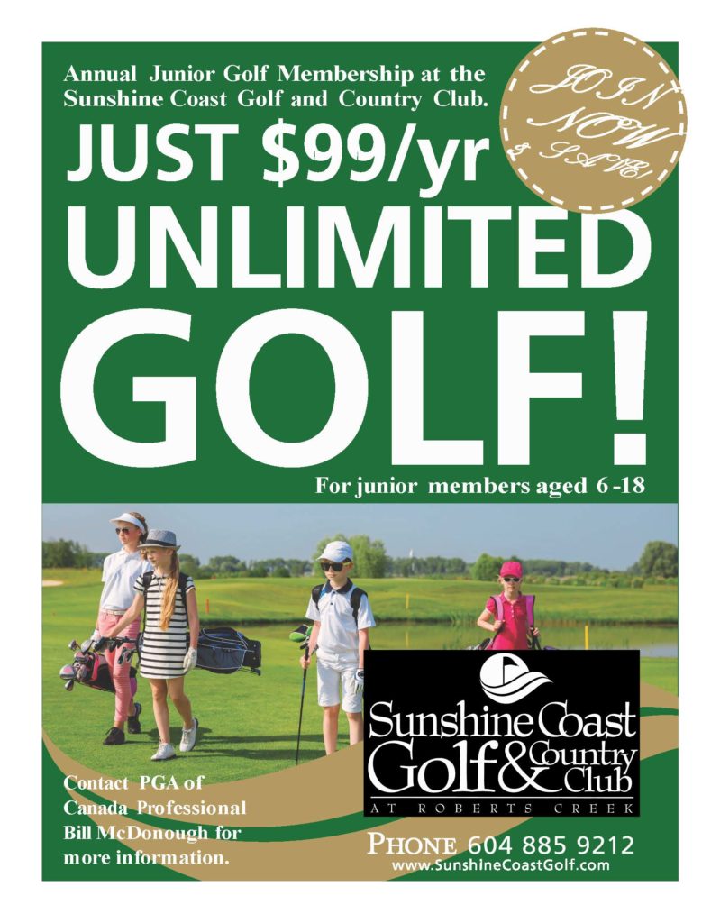 Junior Golf Sunshine Coast Golf & Country Club
