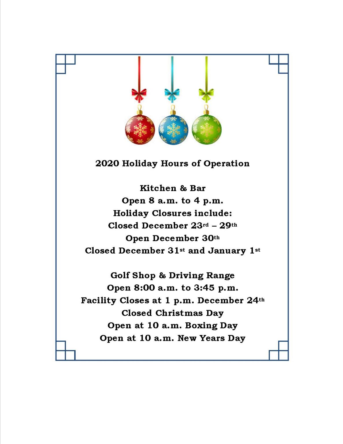 regions holiday hours of operation